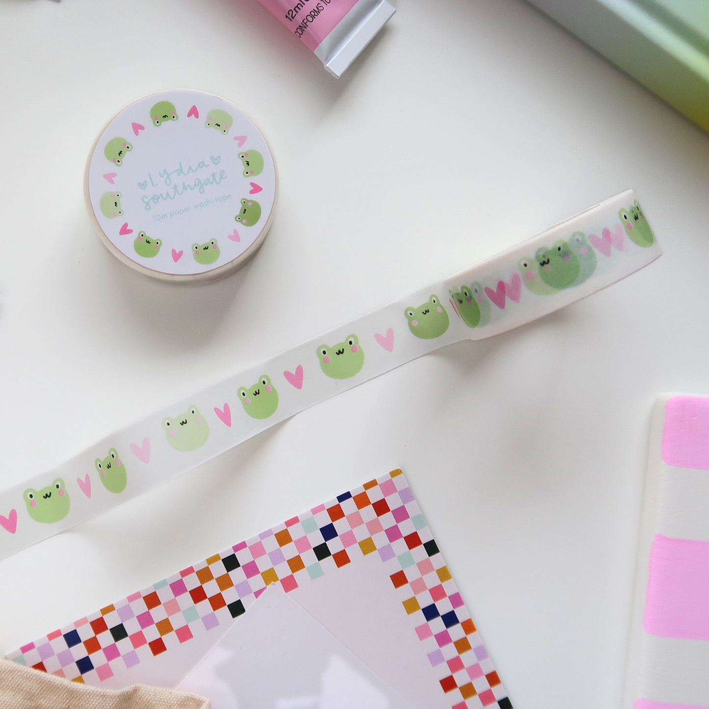 Love Frogs Washi Tape