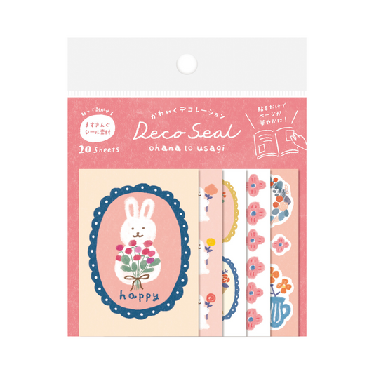 Flower & Rabbit Washi Flakes