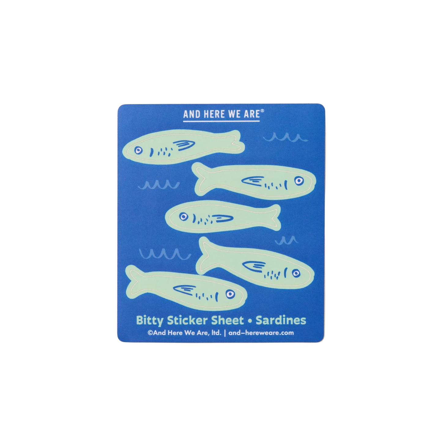 Sardines Sticker Sheet