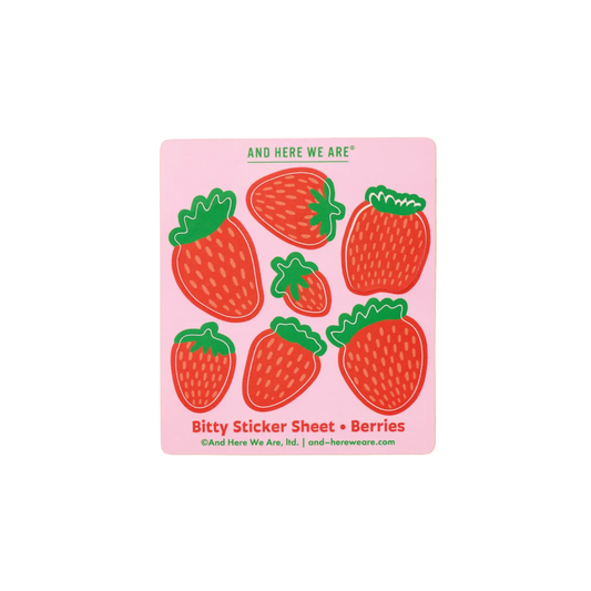 Strawberry Sticker Sheet