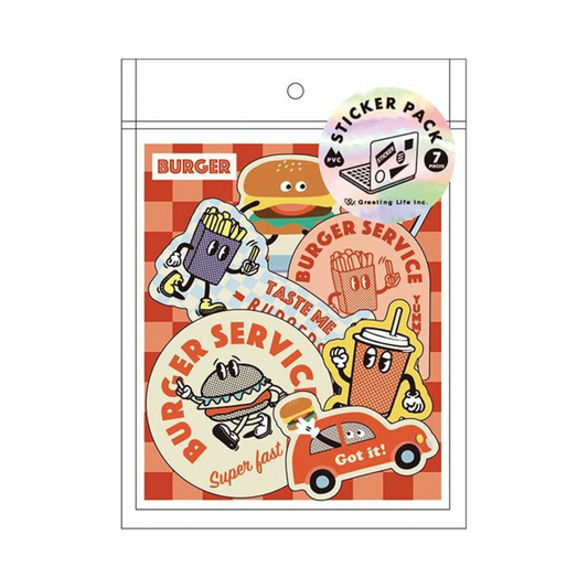 Burger Sticker Pack