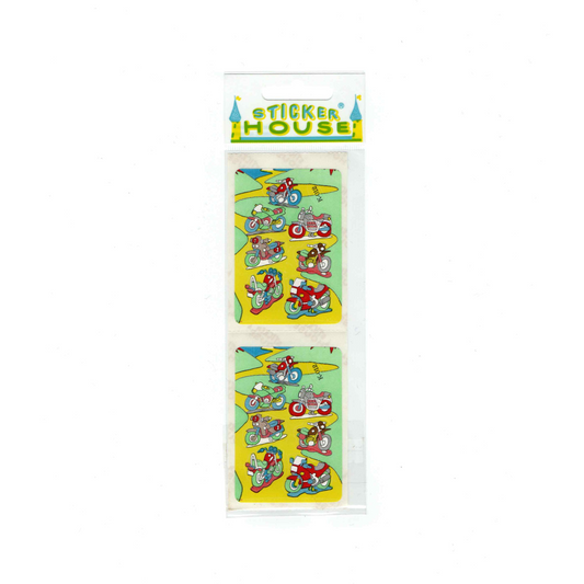 Colourful Motorbike Stickers