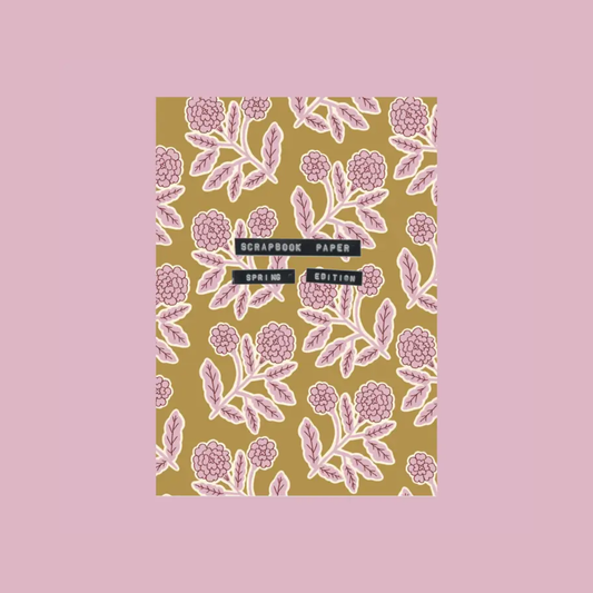 Scrapbooking Paper Book - Spring Edition
