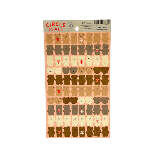Adorable Bears Sticker Sheet