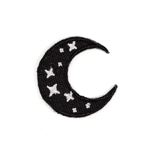 Crescent Moon Sticker Patch