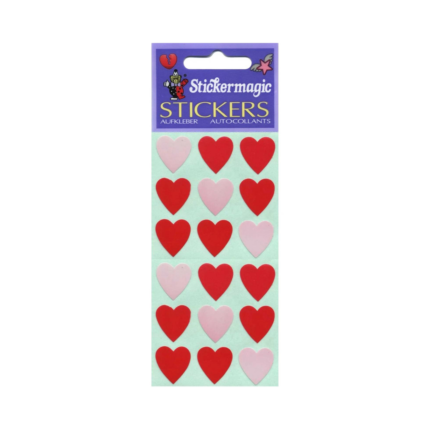 Red Heart Stickers