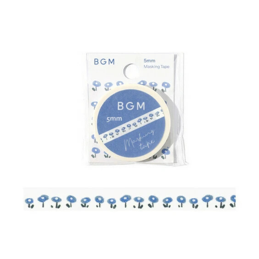 Tiny Blue Flowers Washi Tape