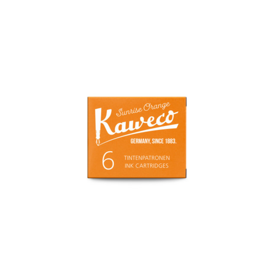 Sunrise Orange Kaweco Ink Cartridges
