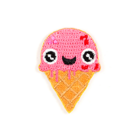 Happy Ice Cream Sticker Patch