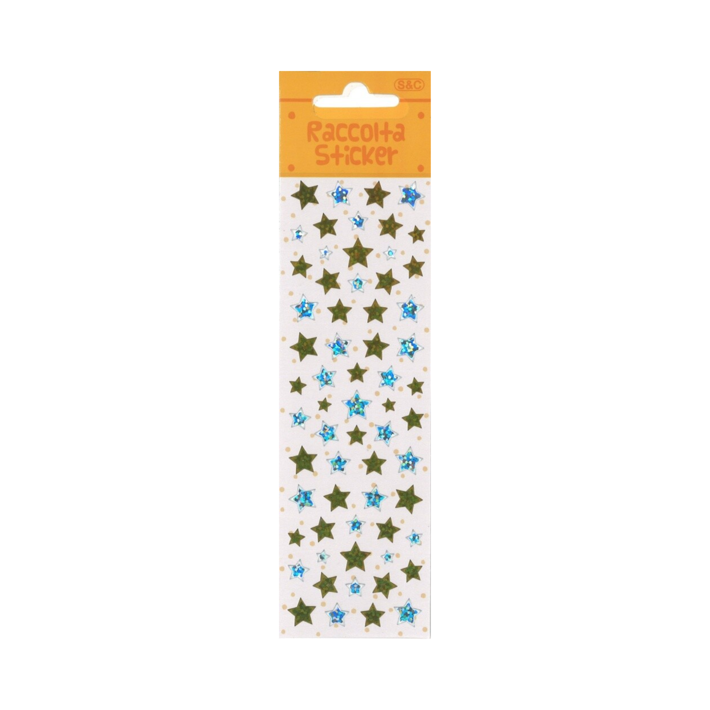 Gold & Silver Star Stickers