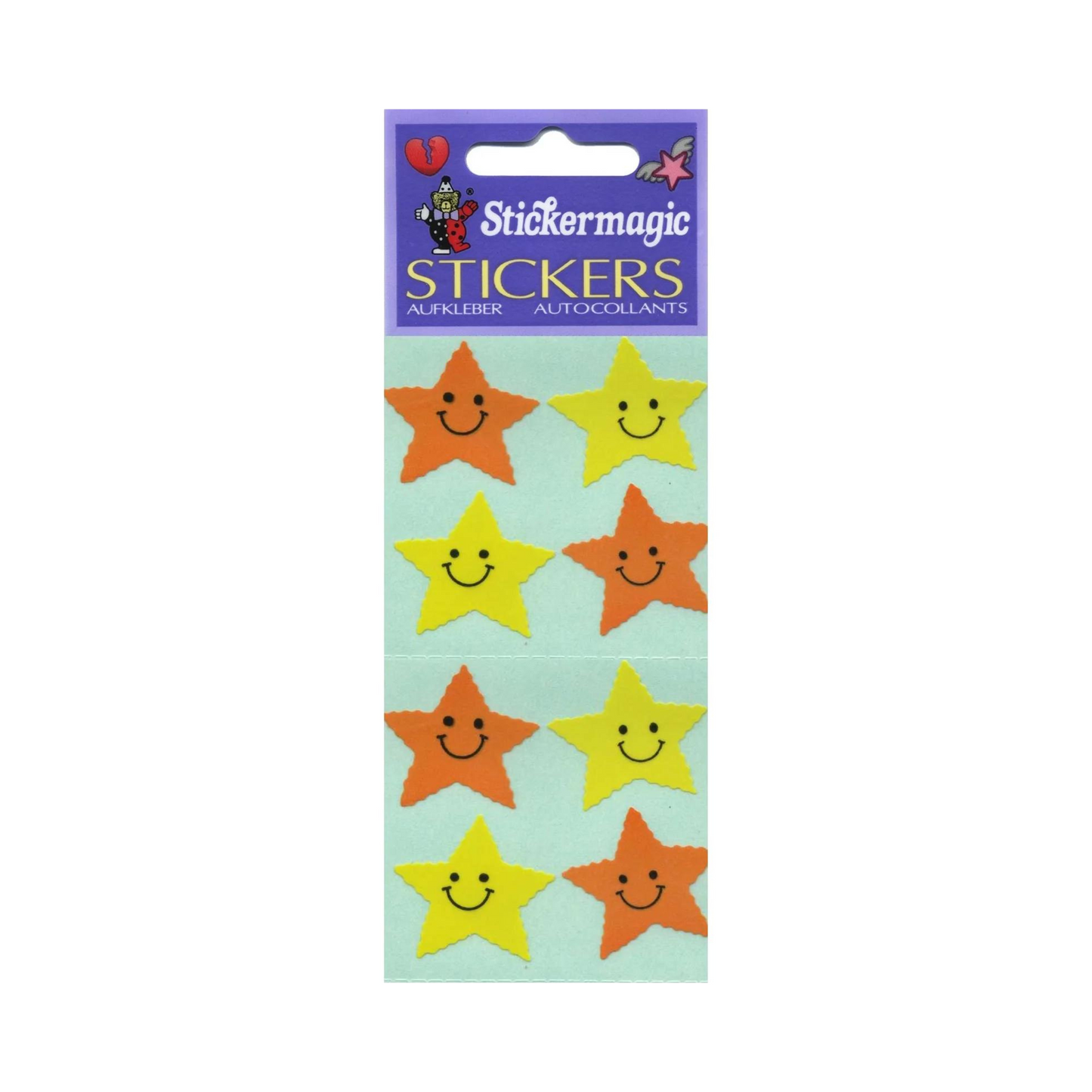 Colourful Star Stickers