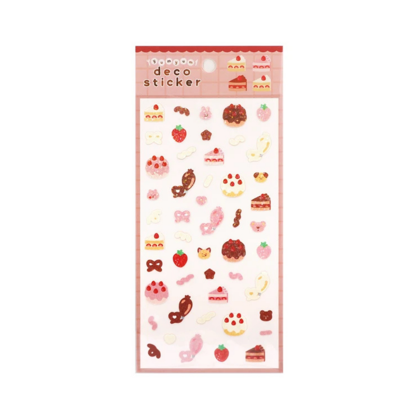 Strawberry Treats Sticker Sheet