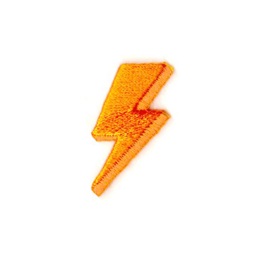 Lightening Bolt Sticker Patch