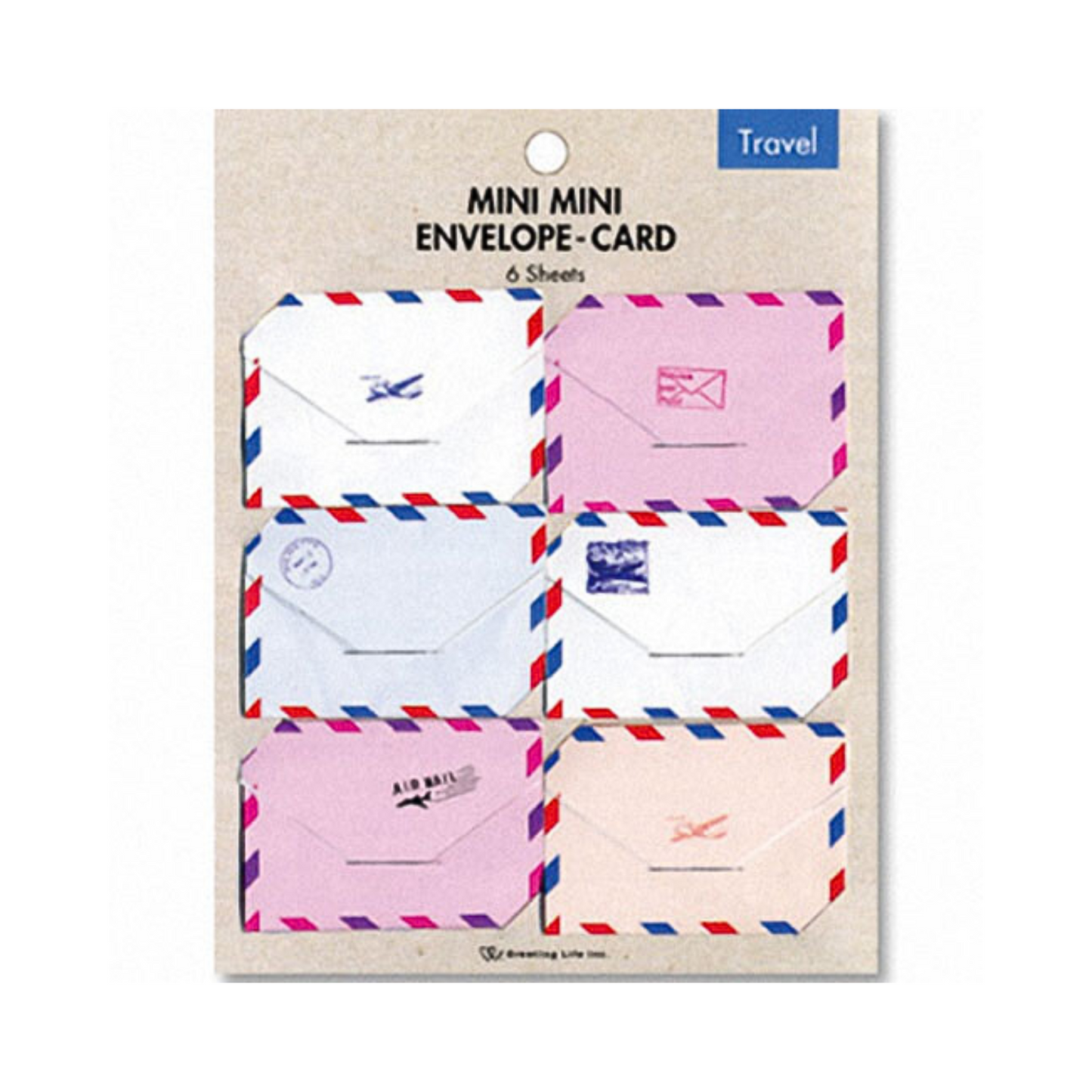 Mini Airmail Envelope Cards