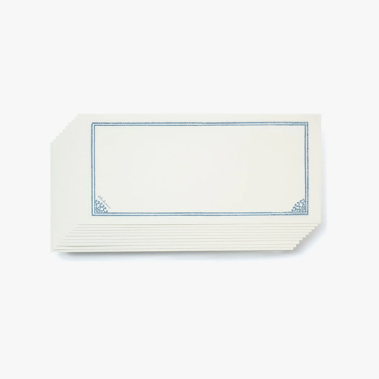 Notecards Blue (10 pack)