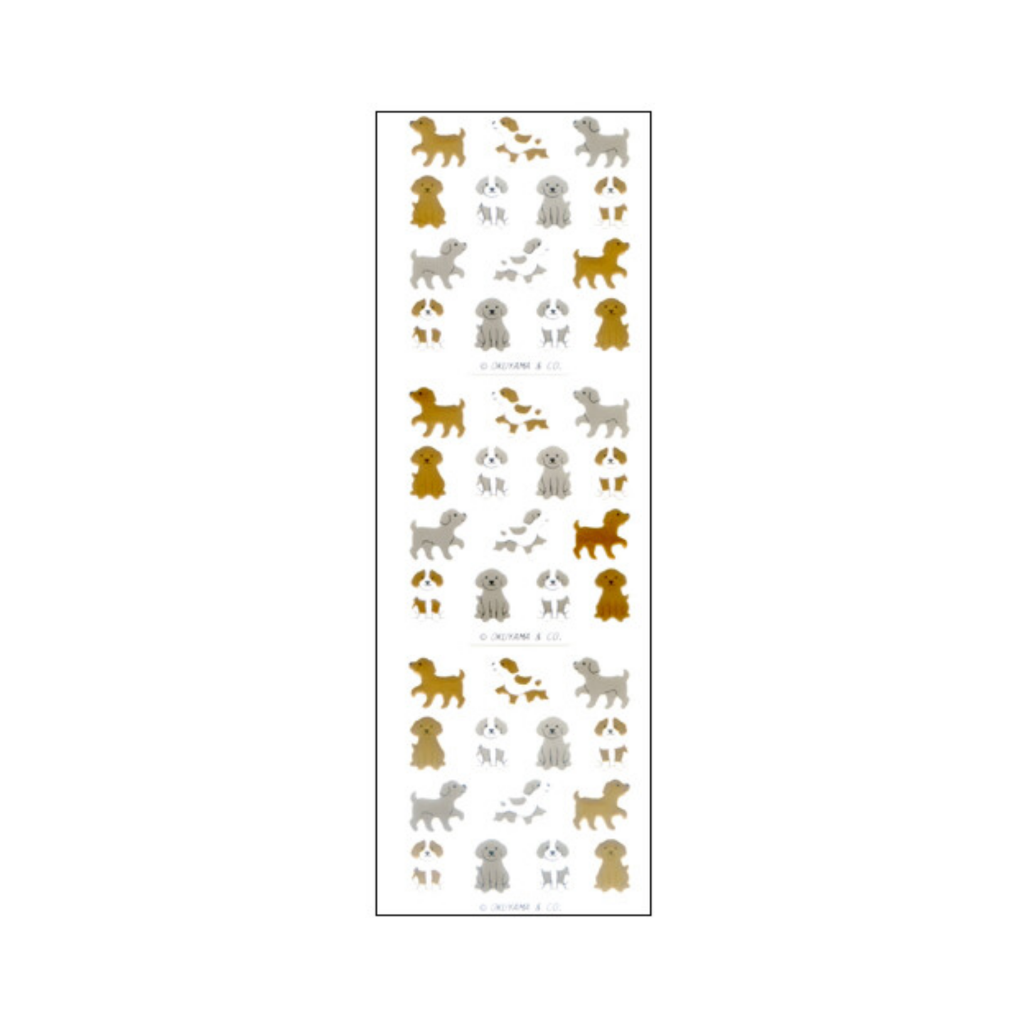 Mini Dog Sticker Sheet