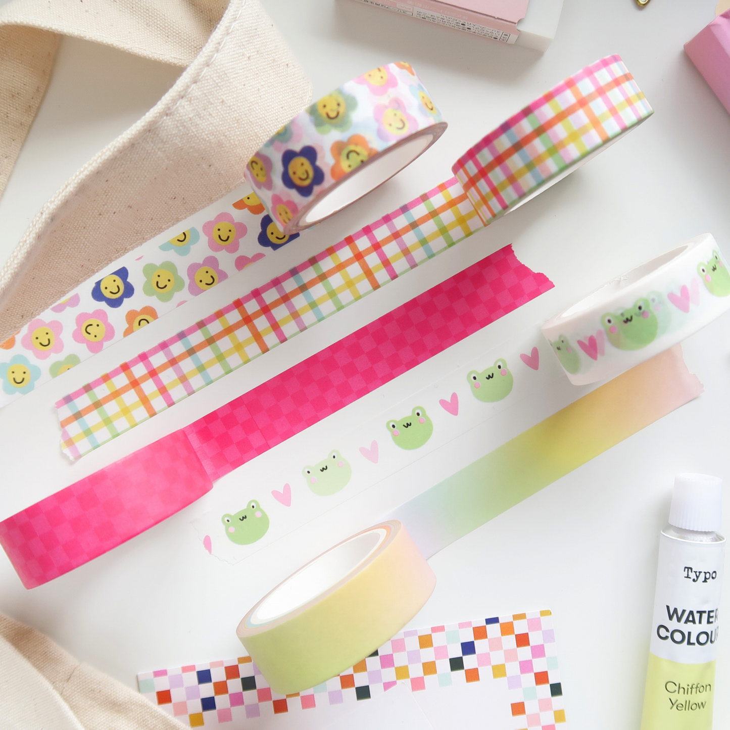 Love Frogs Washi Tape
