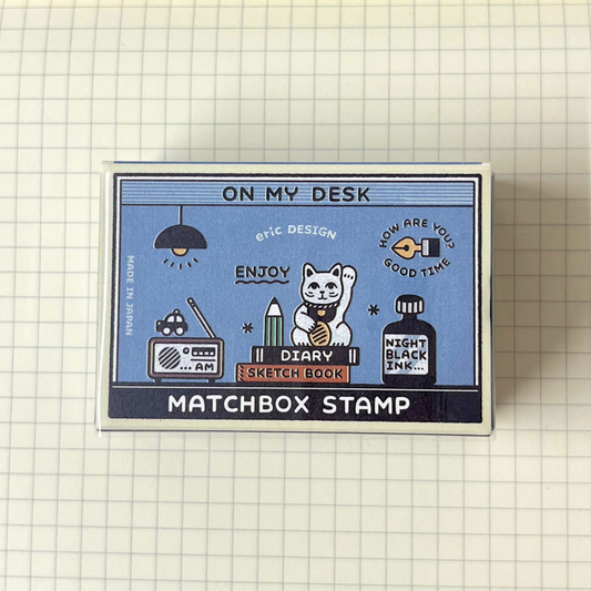 On My Desk Matchbox Stamp Set