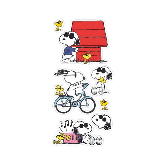 Snoopy & Woodstock Stickers