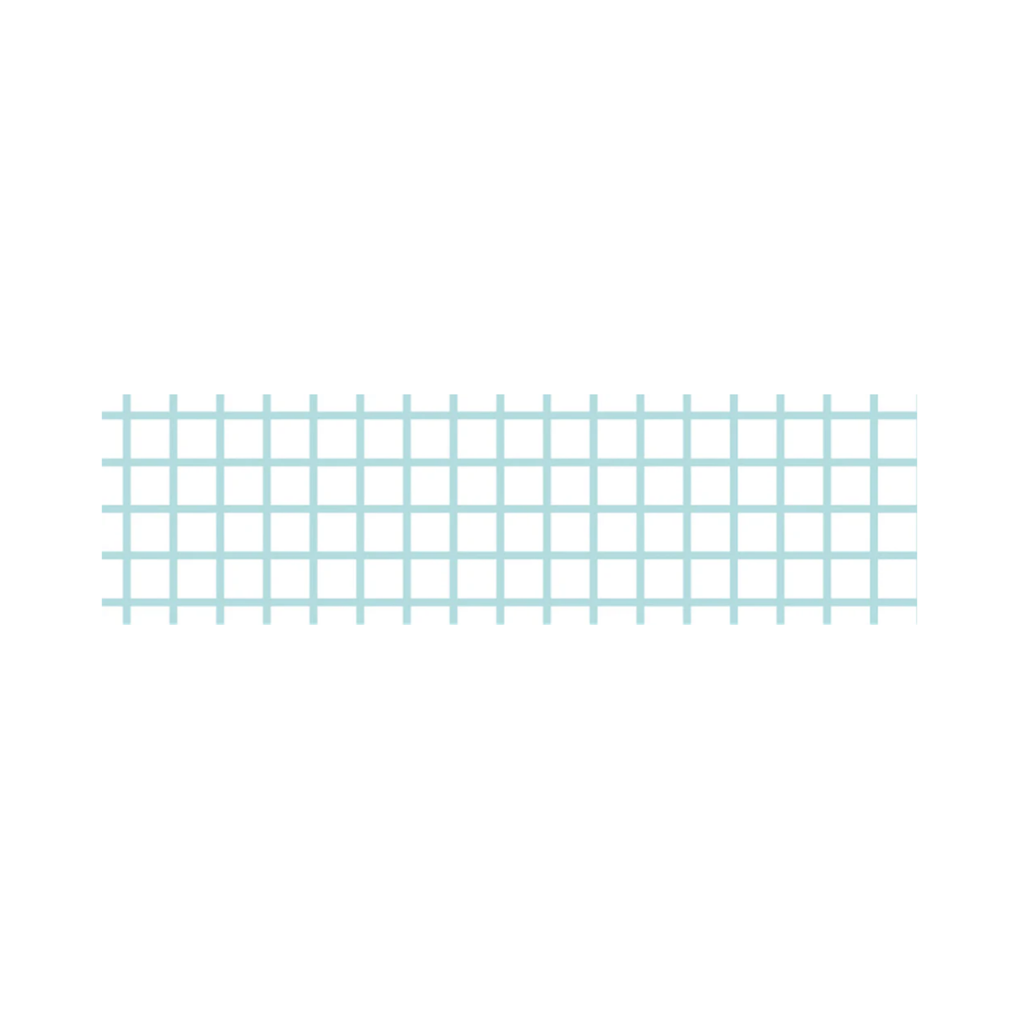 Mint Blue Grid MT Washi Tape