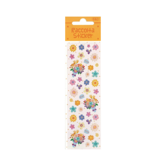 Bunched Flower Stickers