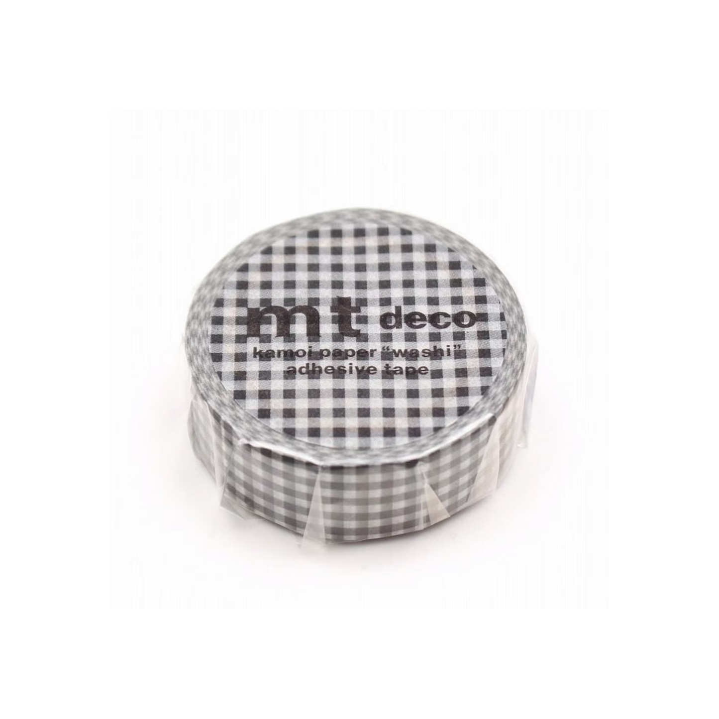 Black Gingham MT Washi Tape