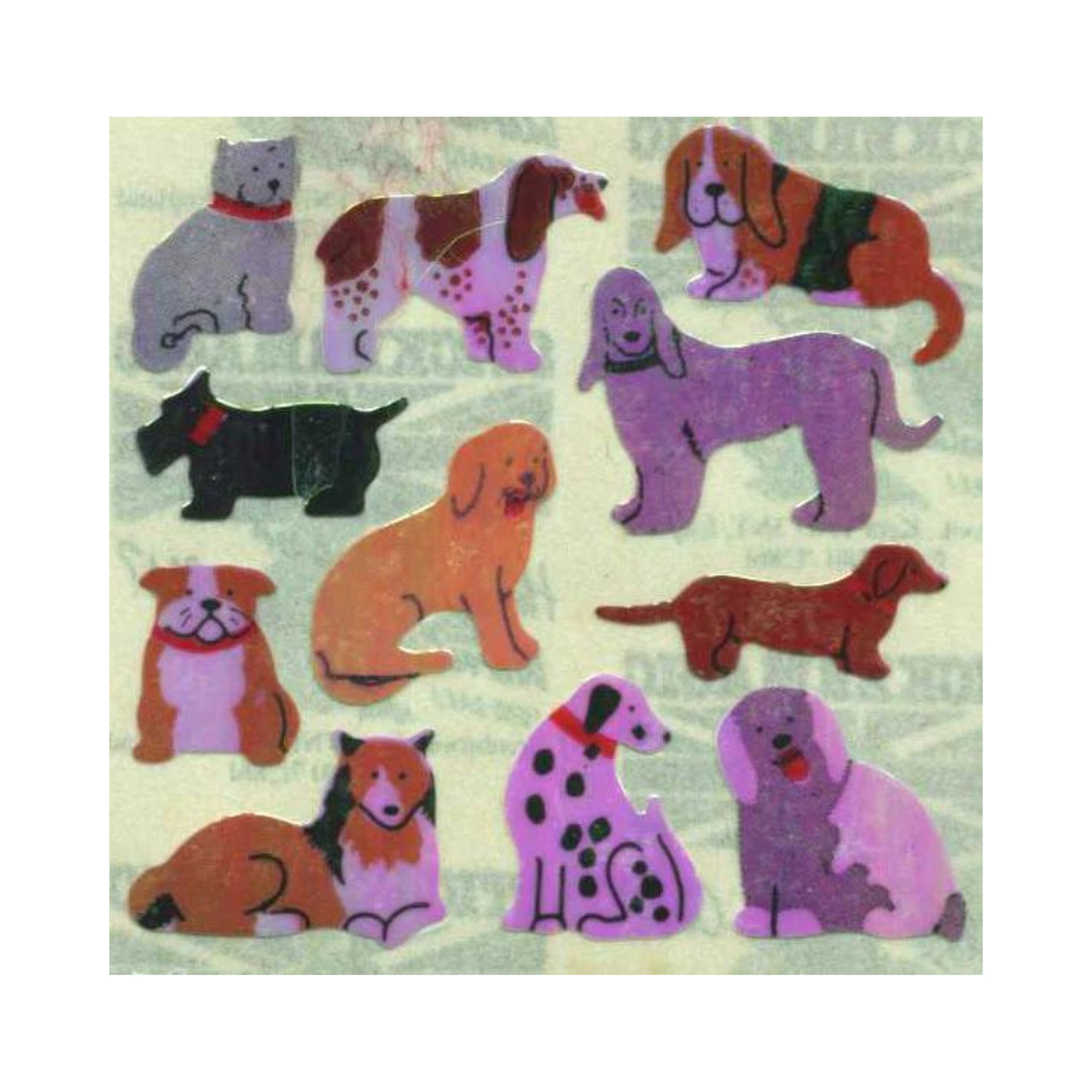 Pearlie Micro Dog Stickers