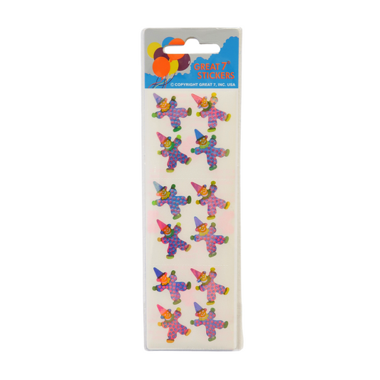 Pearlie Clown Stickers