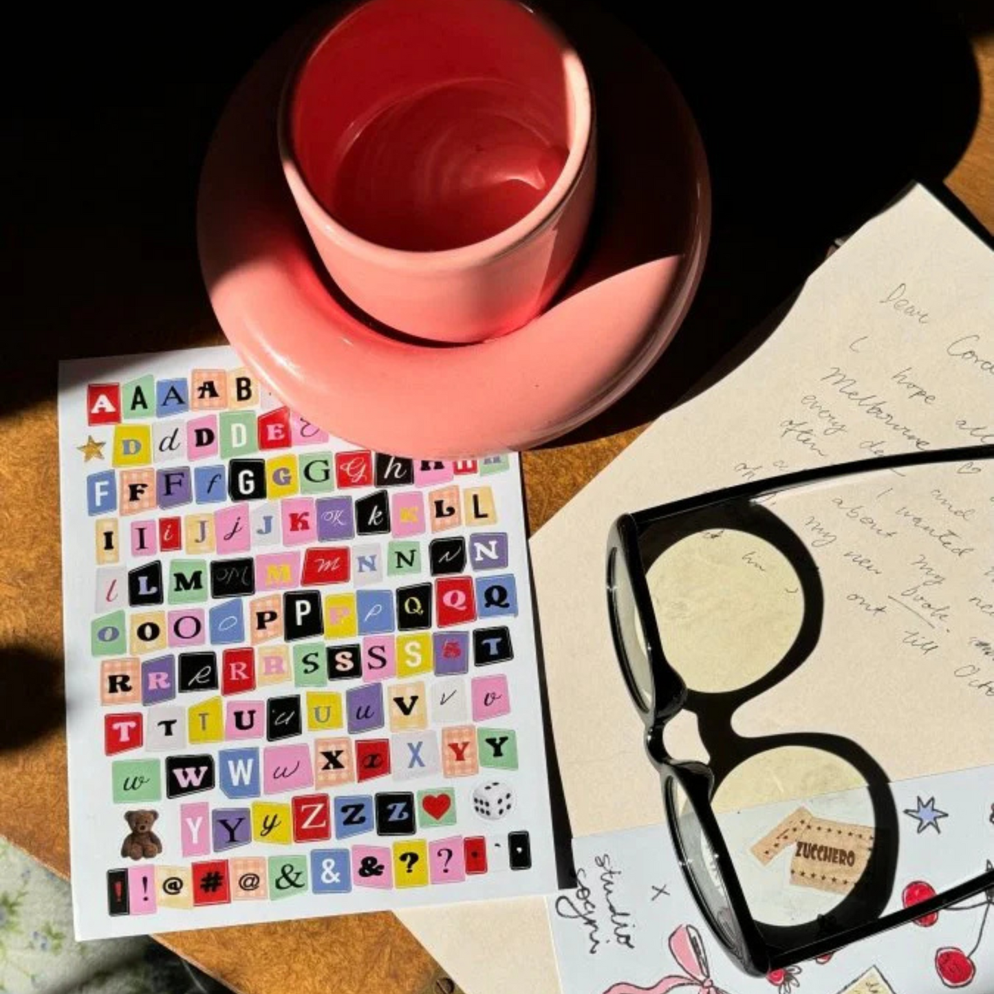 *SECONDS* Letter Stickers! Sticker Sheet