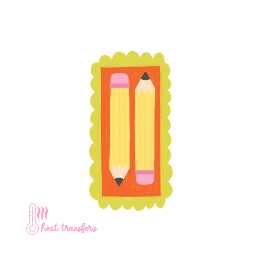 Pencil Stamp Heat Transfer