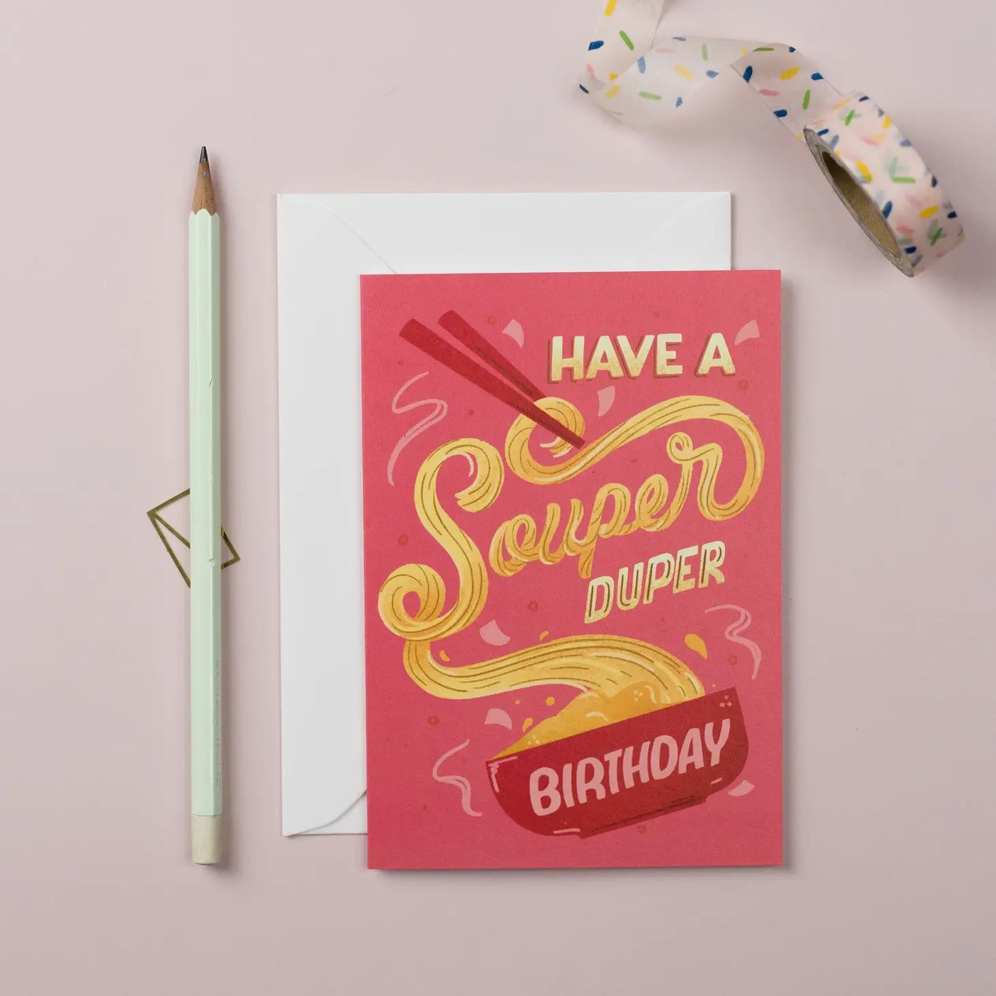 Souper Duper Birthday Card