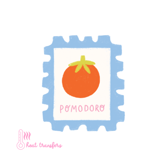 Tomato Stamp Heat Transfer