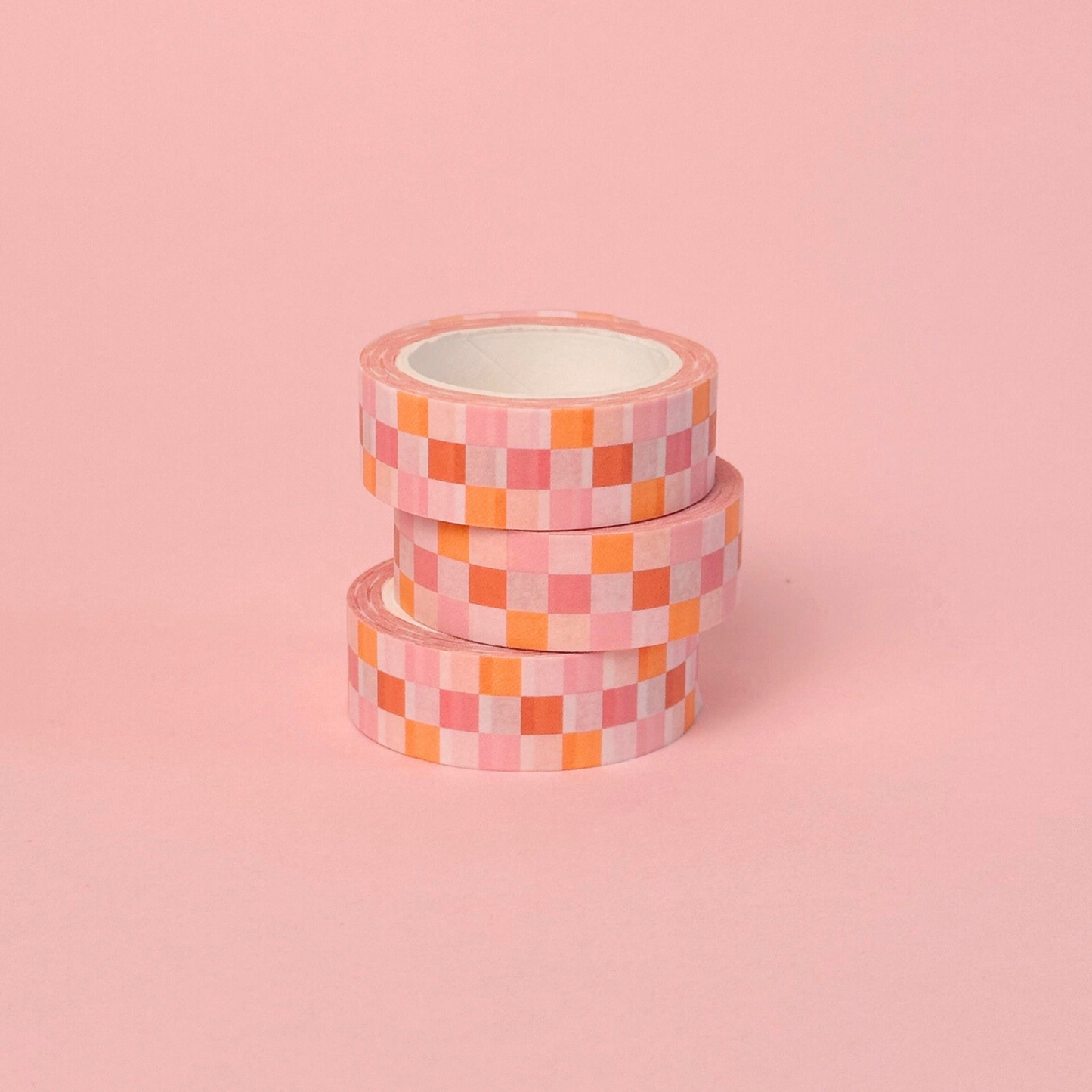 Sunset Checkerboard Washi Tape