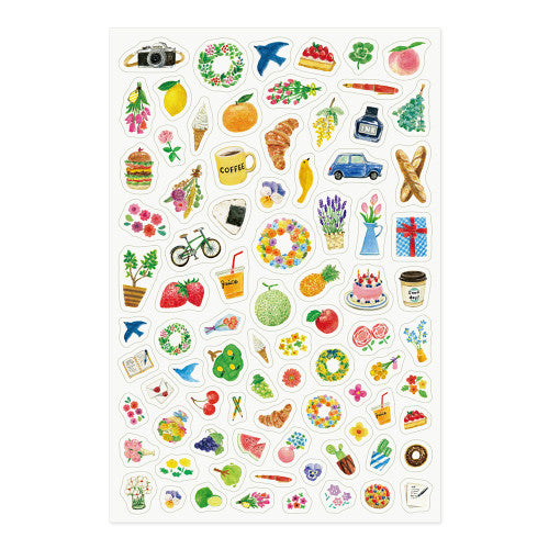 Yuru Log Sticker Sheet - Motif