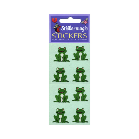 Sitting Frog Stickers