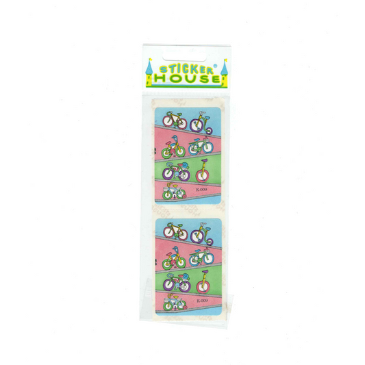 Pastel Bike Stickers