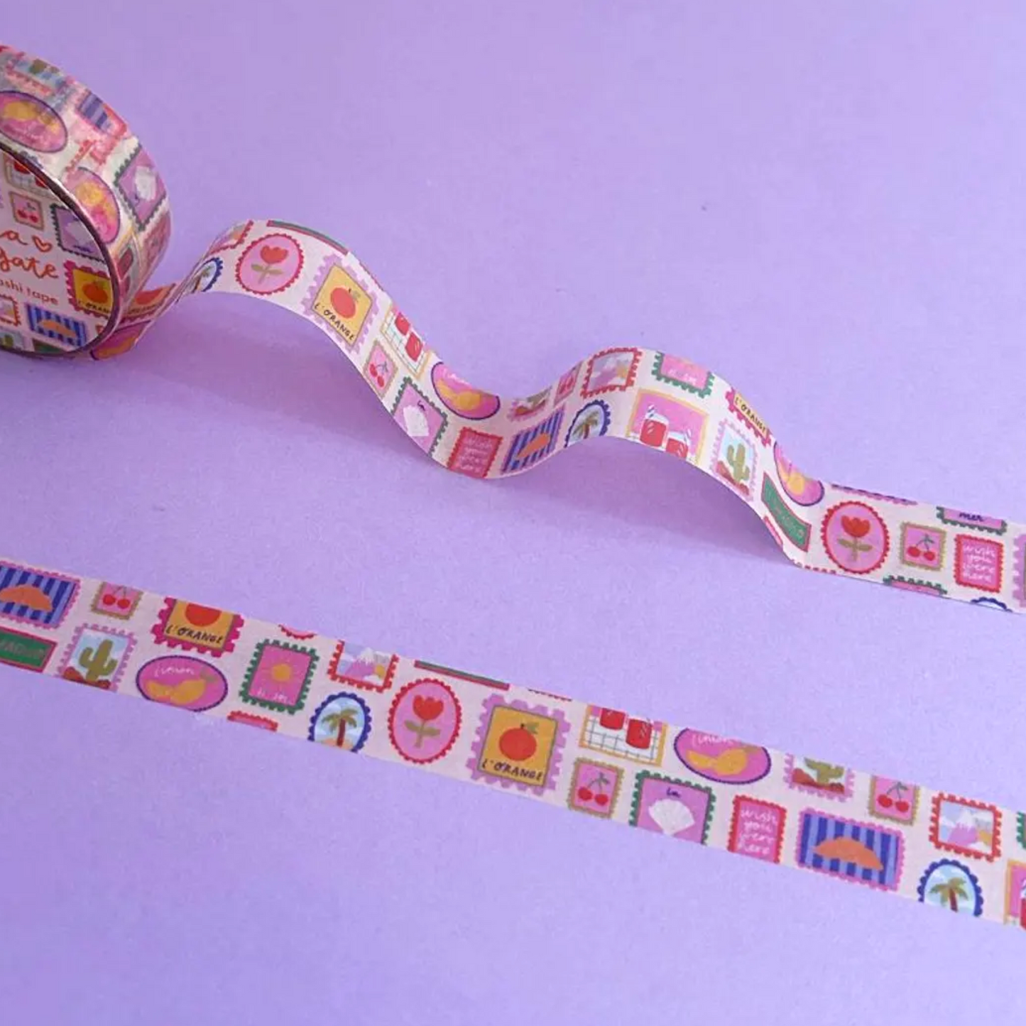 Cute Stamps Washi Tape