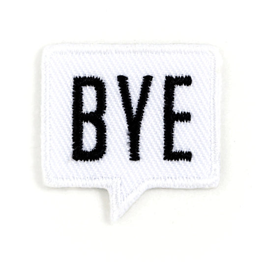 BYE Sticker Patch