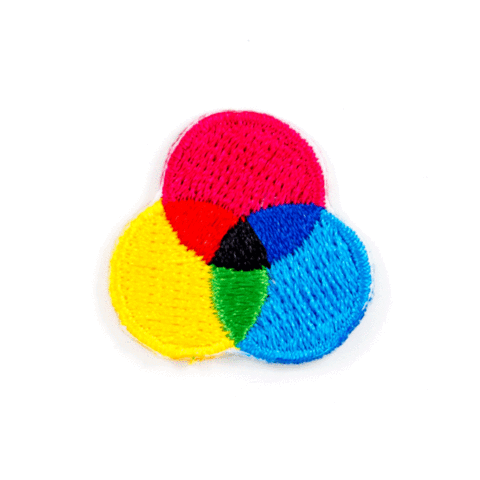 CMYK Sticker Patch