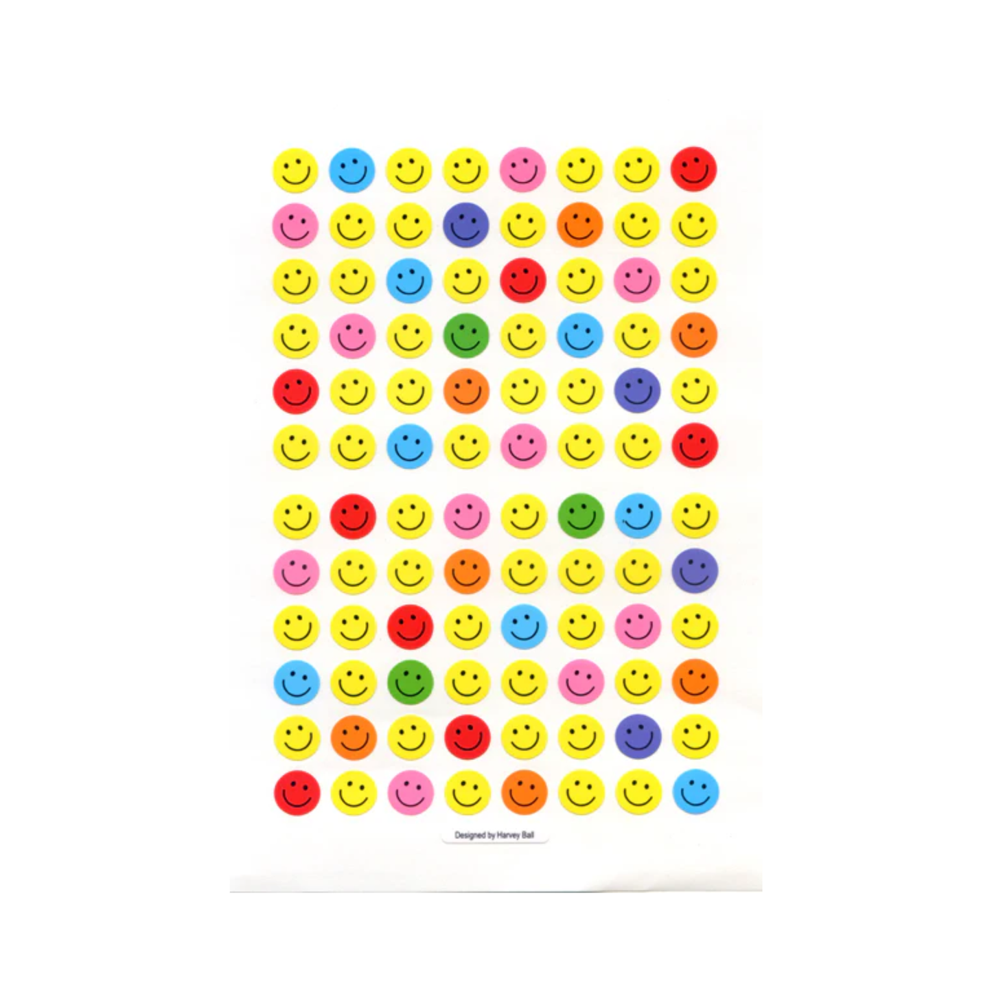 Colourful Smile Stickers