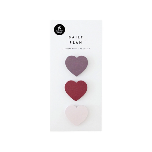Mini Heart Shaped Sticky Notes