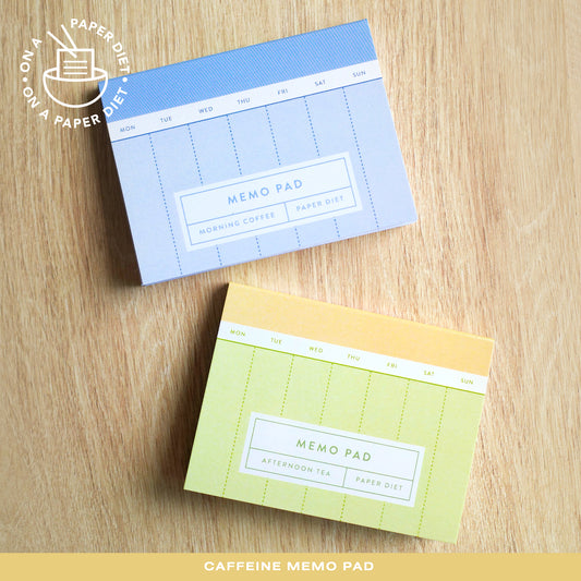 Caffeine Memo Pad
