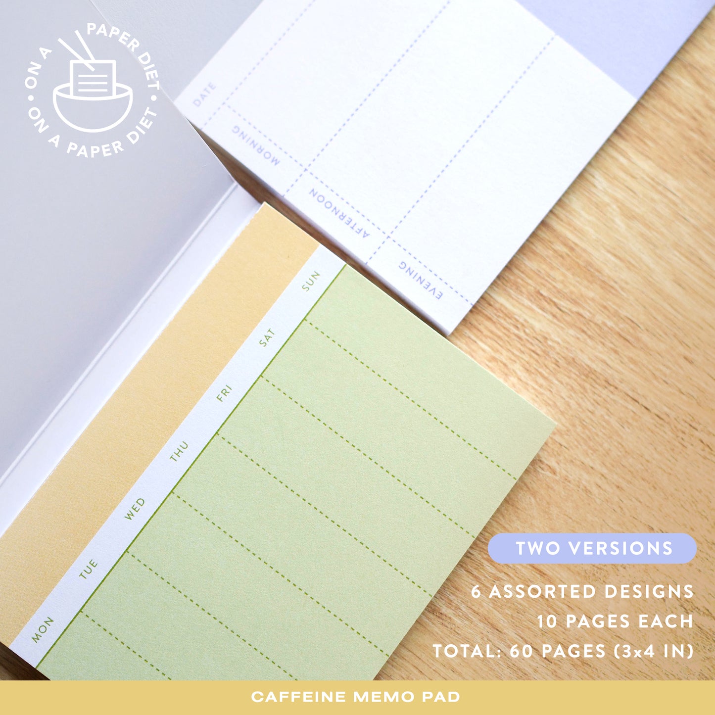 Caffeine Memo Pad