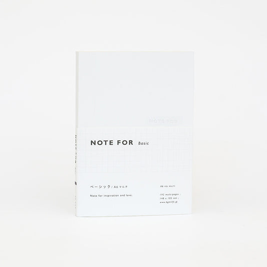 A6 Grid Paper Notebook
