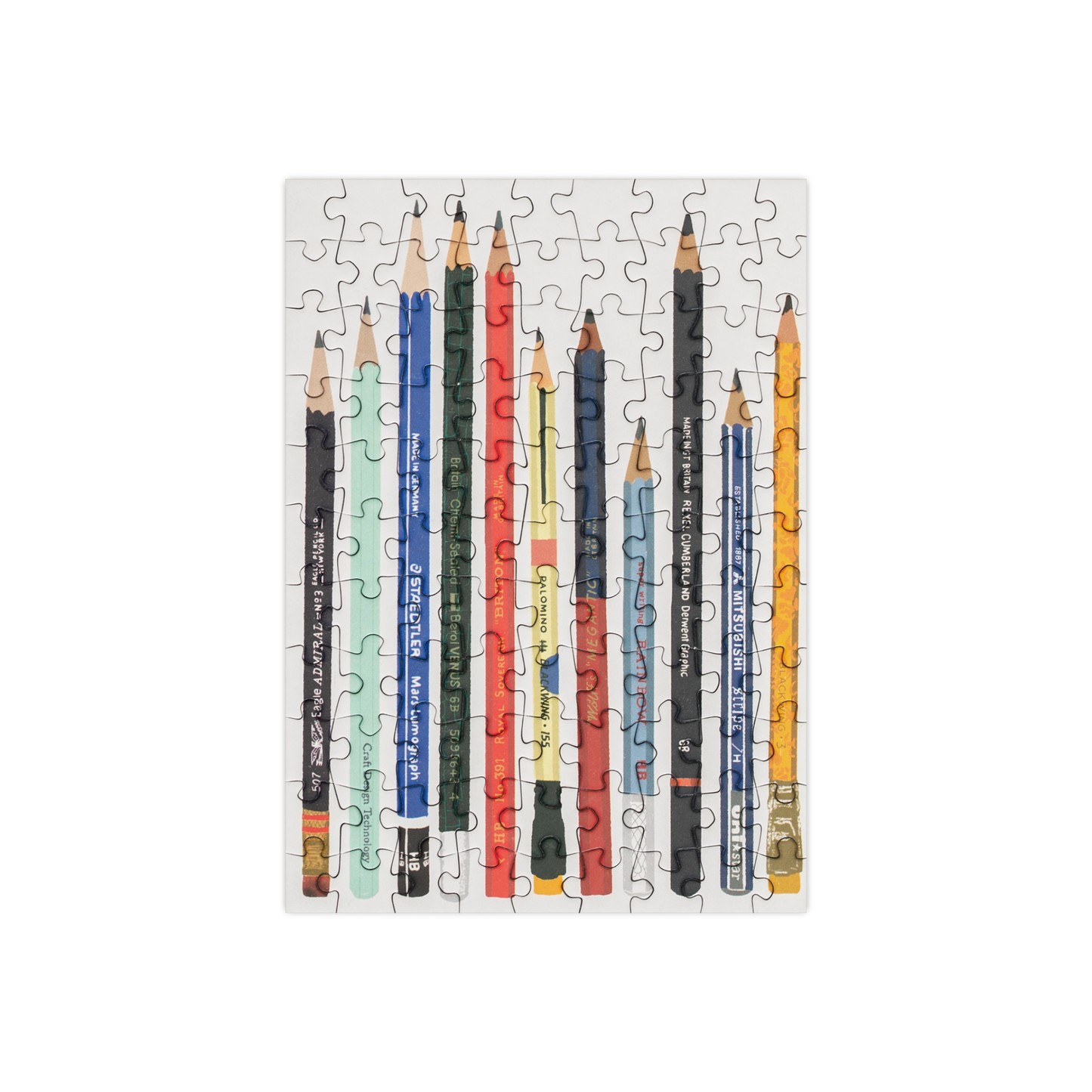 Pencils Pocket Sized Jigsaw Puzzle