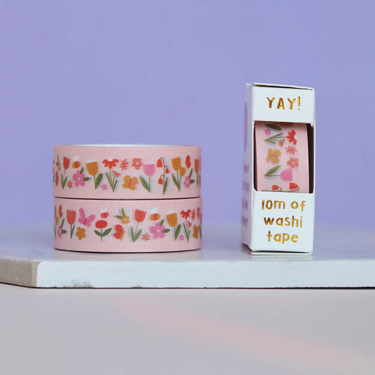 Pink Blossoms Washi Tape