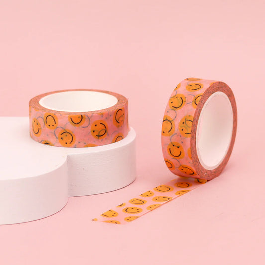 Pink Smiles Washi Tape