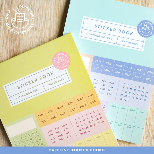 Caffeine Sticker Book