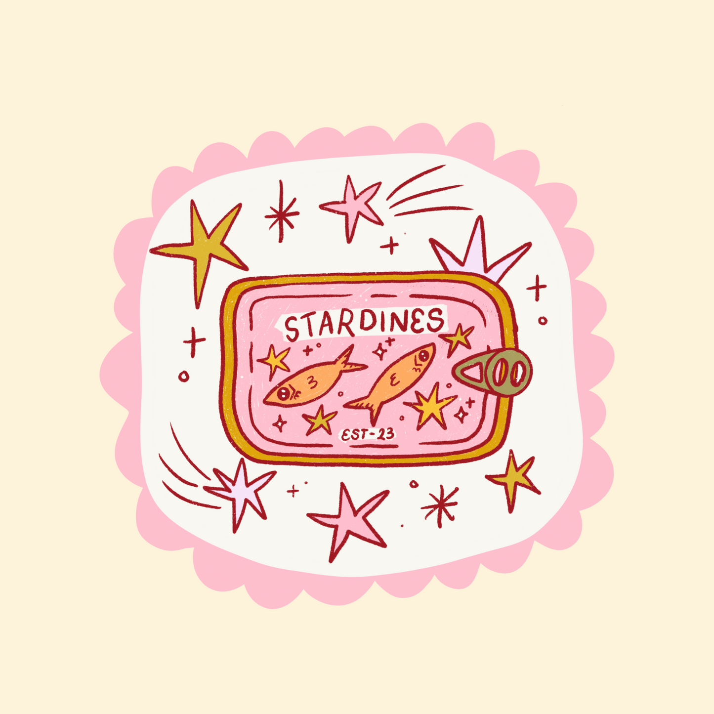 Stardines Sticker