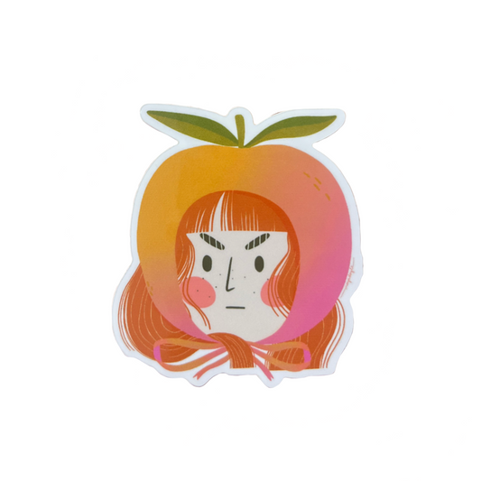 Peach Girl Sticker